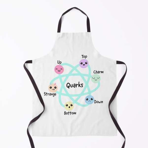 Item preview, Quarks, strange quark, charm quark, quark types found by Hadron collider at CERN, science is cool, physics is cool, go science designed and sold by Hollyharry.