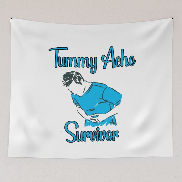 Item preview, Tummy Ache Survivor designed and sold by Artsy Aura ⭐⭐⭐⭐⭐  .