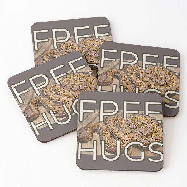 Item preview, Free Hugs Python  designed and sold by bfwilson.