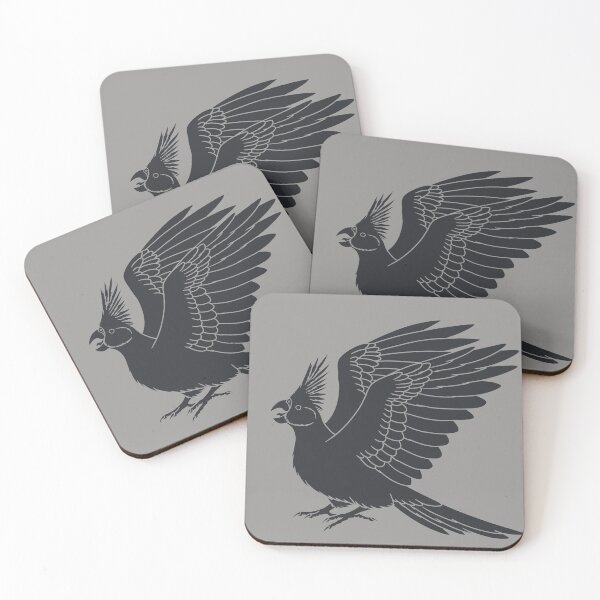 Item preview, Cockatiel silhouette  designed and sold by DragonArtist15.