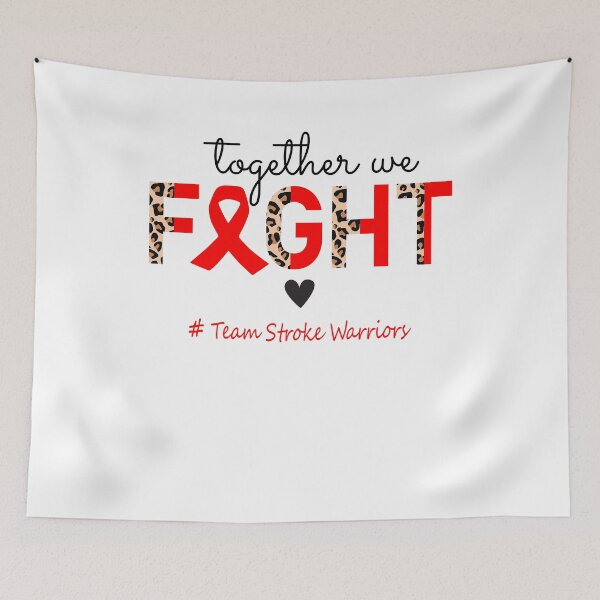 Item preview, Stroke Awareness Together We Fight Team Stroke Warriors designed and sold by whlrcheryl.