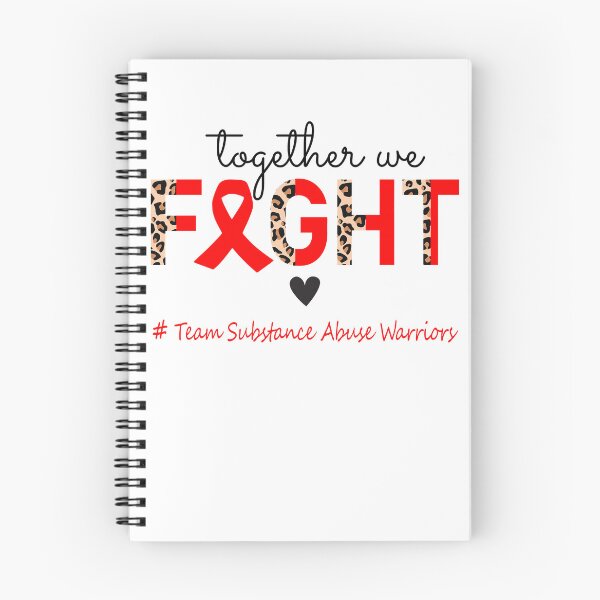 Item preview, Substance Abuse Awareness Together We Fight Team Substance Abuse Warriors designed and sold by whlrcheryl.