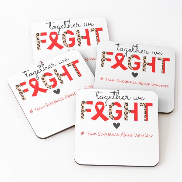Item preview, Substance Abuse Awareness Together We Fight Team Substance Abuse Warriors designed and sold by whlrcheryl.