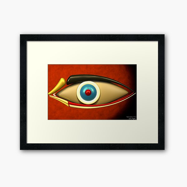 Digital Glance Gerahmter Kunstdruck