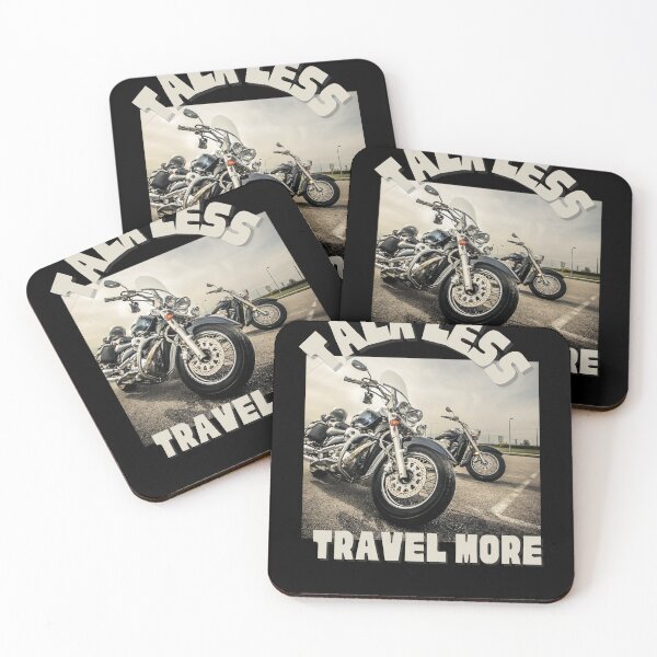 Item preview, Talk Less Travel More designed and sold by Fabuluss4Life.