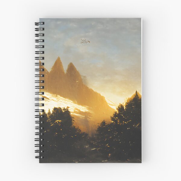 Item preview, Snowy mountain peaks  designed and sold by fizzribbit.