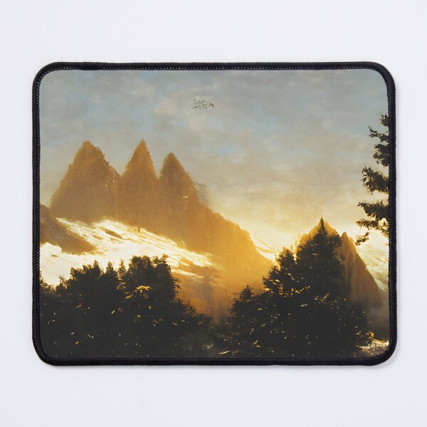 Item preview, Snowy mountain peaks  designed and sold by fizzribbit.