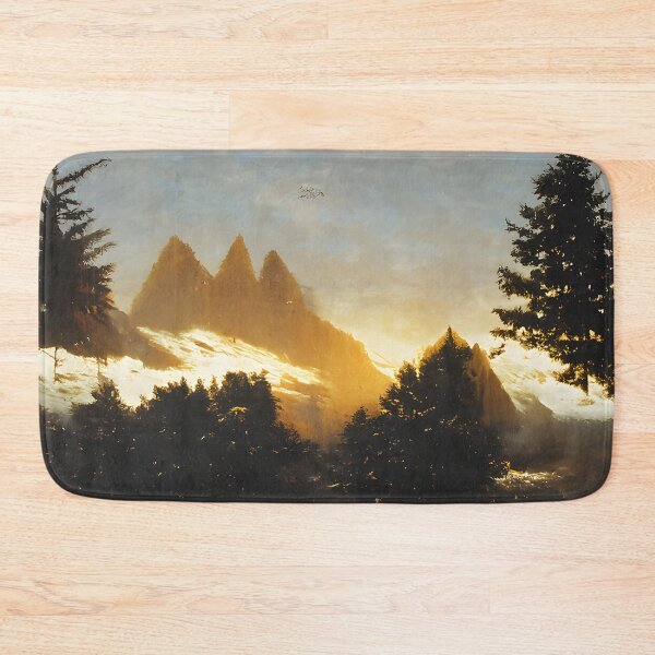 Item preview, Snowy mountain peaks  designed and sold by fizzribbit.