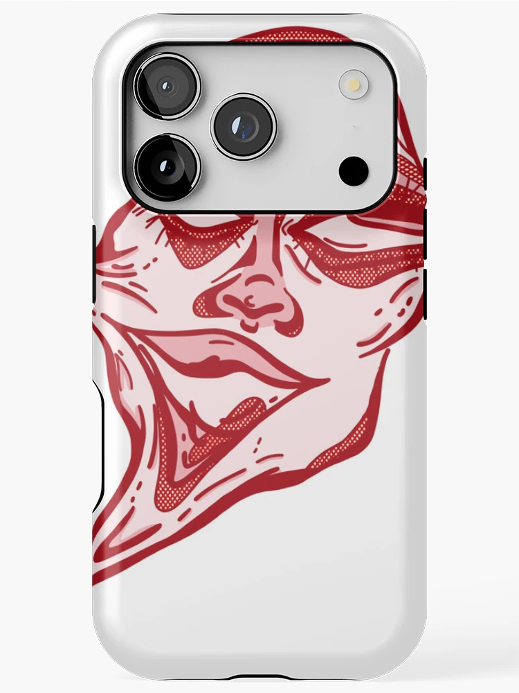 Thumbnail 1 of 4, iPhone Case, Red designed and sold by RMSdesigns.