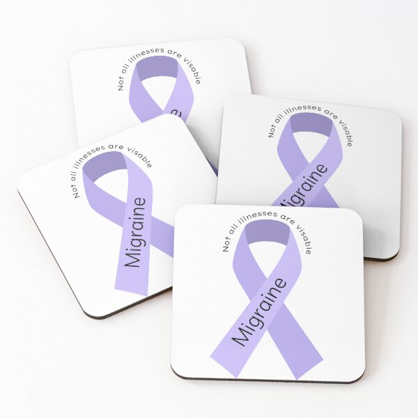 Item preview, Migraine Awareness Ribbon designed and sold by Rachel Koch.