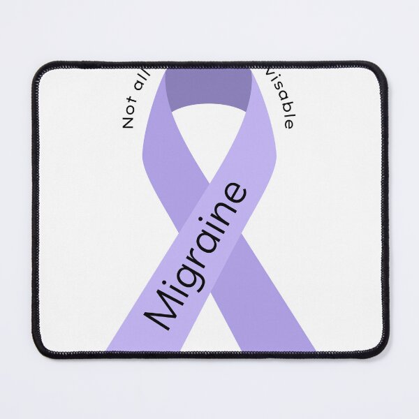 Item preview, Migraine Awareness Ribbon designed and sold by Rachel Koch.