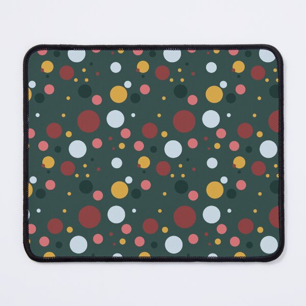 Item preview, Summer 80s 70s 60s Eighties Seventies Sixties Retro Vintage Polka Dots Dots Dots Polka Dots Poka Dots Circles Grey Orange Red Green Tan Black designed and sold by fairy-taler.