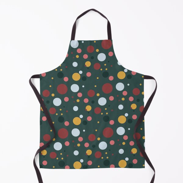 Item preview, Summer 80s 70s 60s Eighties Seventies Sixties Retro Vintage Polka Dots Dots Dots Polka Dots Poka Dots Circles Grey Orange Red Green Tan Black designed and sold by fairy-taler.