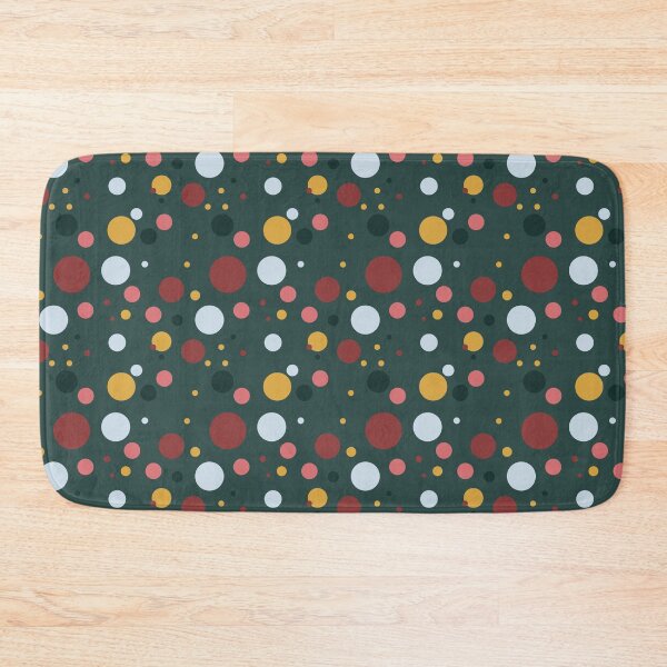 Item preview, Summer 80s 70s 60s Eighties Seventies Sixties Retro Vintage Polka Dots Dots Dots Polka Dots Poka Dots Circles Grey Orange Red Green Tan Black designed and sold by fairy-taler.