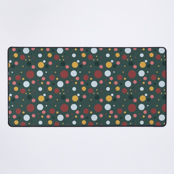Item preview, Summer 80s 70s 60s Eighties Seventies Sixties Retro Vintage Polka Dots Dots Dots Polka Dots Poka Dots Circles Grey Orange Red Green Tan Black designed and sold by fairy-taler.