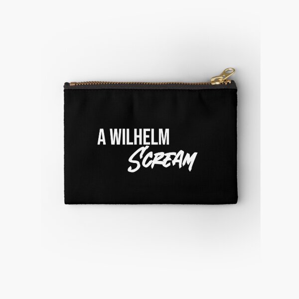 Item preview, A Wilhelm Scream White Text designed and sold by RadicalAM.
