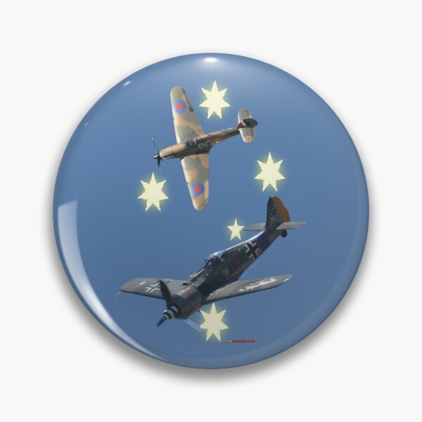 Item preview, Southern Cross Dogfight Design - Hurricane Vs Fw190D -2 designed and sold by muz2142.
