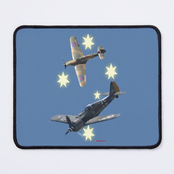 Item preview, Southern Cross Dogfight Design - Hurricane Vs Fw190D -2 designed and sold by muz2142.