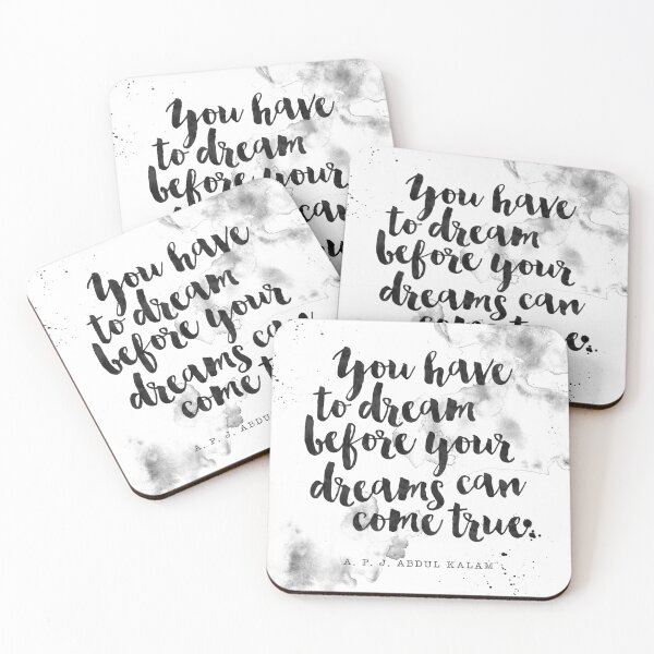 Item preview, You Have To Dream Before Your Dreams Can Come True - Quotes on APJ Abdul Kalam designed and sold by Buddhaport.