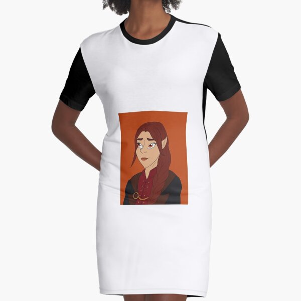 Patience "Tina" Vertis Graphic T-Shirt Dress