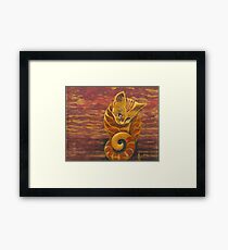 sly Framed Print
