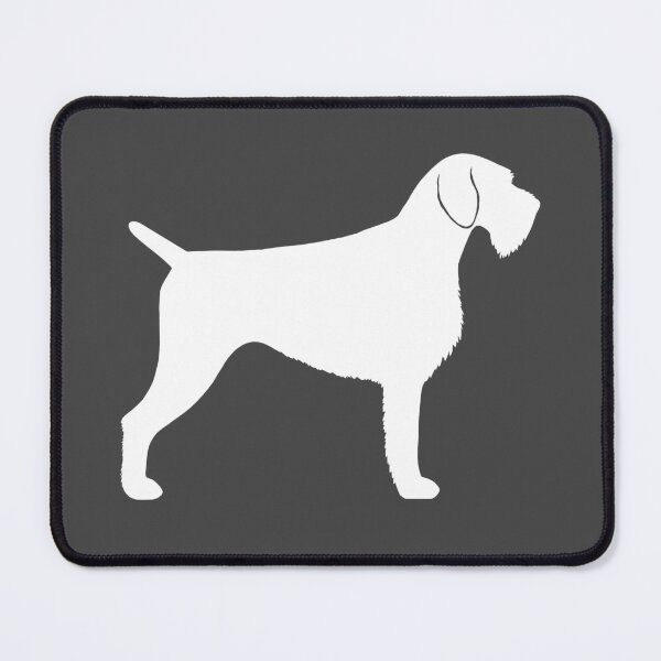 Item preview, German Wirehaired Pointer Silhouette(s) designed and sold by Jenn Inashvili.