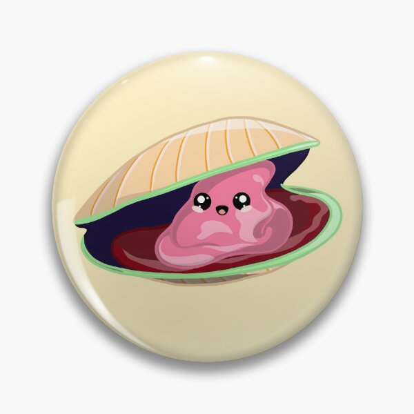 Item preview, Kawaii Clam Artwork designed and sold by DreamFruit11.