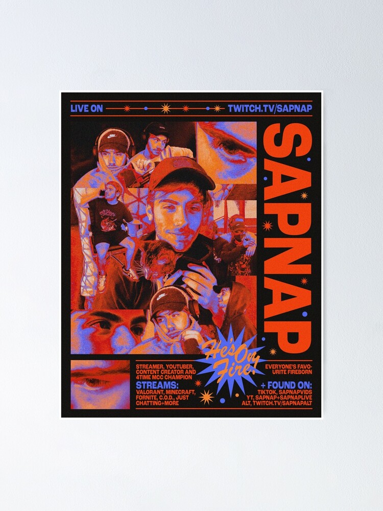 Sapnap Twitch Posters for Sale