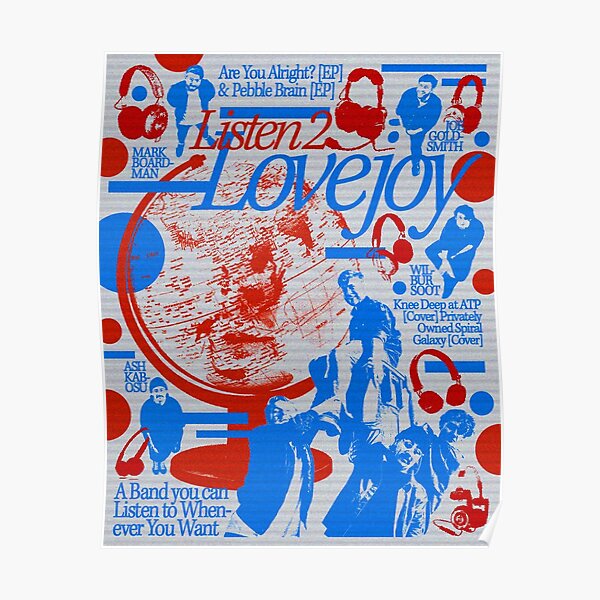 "Listen 2 Lovejoy Lovejoy" Poster for Sale by phrawgcraft Redbubble