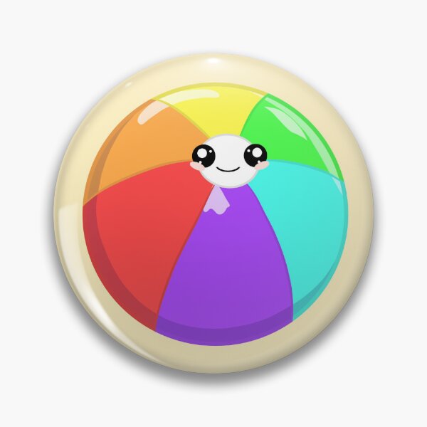 Item preview, Kawaii Beach Ball Artwork designed and sold by DreamFruit11.