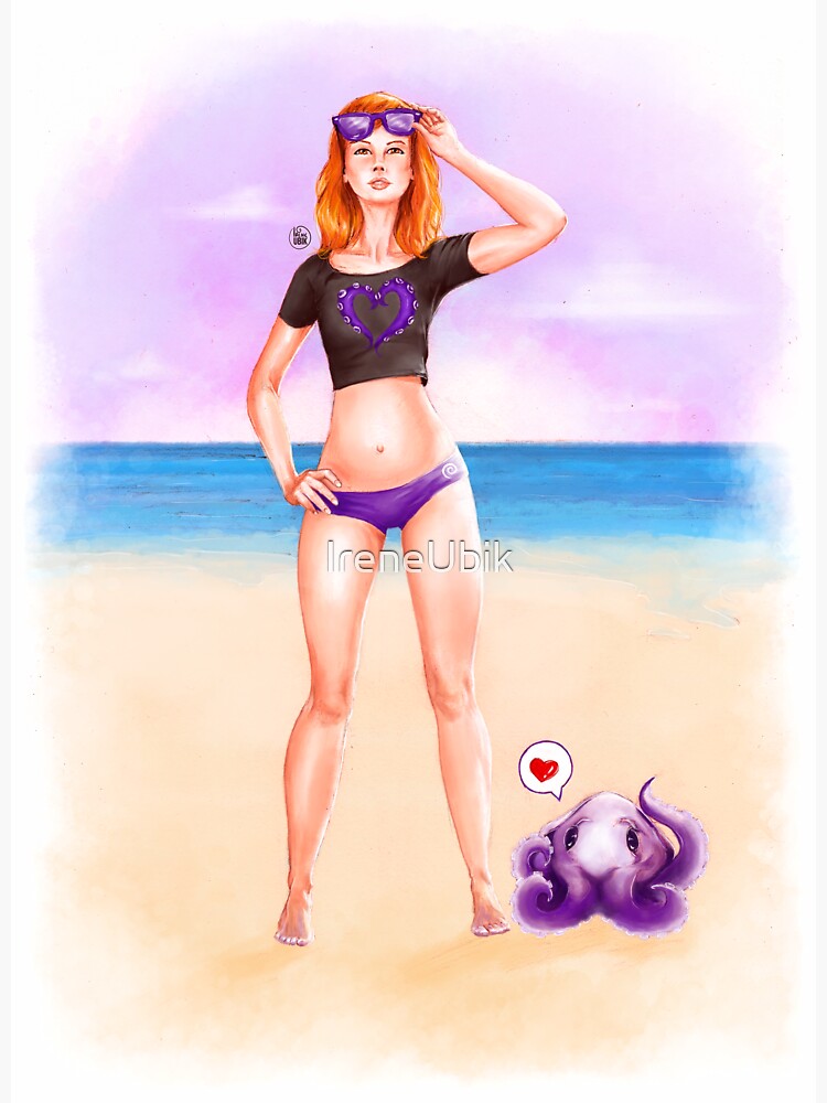 Purple Espiral Beach by ladykraken