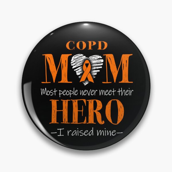 Item preview, Proud COPD Mom HERO I Raised Mine designed and sold by Mnrshirley.