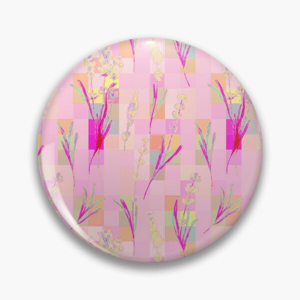 Item preview, Strange Pink Glitch Floral Vaporwave Pattern designed and sold by sleepyrun.