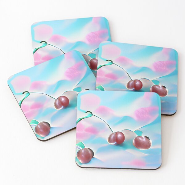 Aperçu de l'œuvre pastel cherries modern original art créée et vendue par Surrealarts727.
