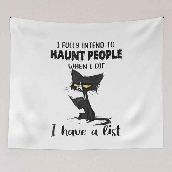 Item preview, i fully intend to haunt people when i die i have a list designed and sold by Artsy Aura ⭐⭐⭐⭐⭐  .