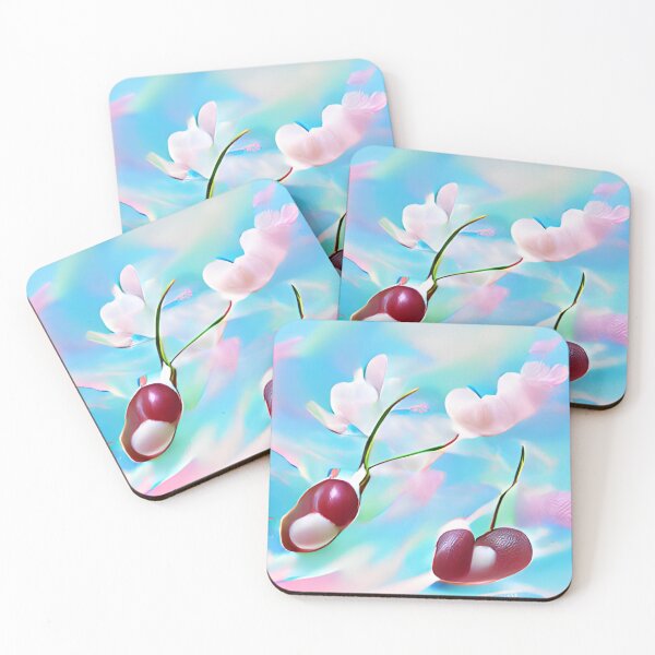 Aperçu de l'œuvre pastel cherries modern original art créée et vendue par Surrealarts727.