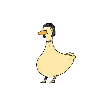 Artwork thumbnail, Emo duck by RMSdesigns