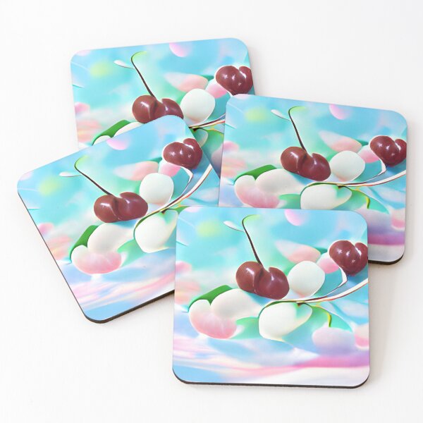 Aperçu de l'œuvre pastel cherries modern original art créée et vendue par Surrealarts727.