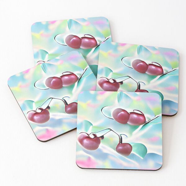 Aperçu de l'œuvre pastel cherries modern original art créée et vendue par Surrealarts727.