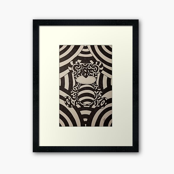 Aperçu de l'œuvre Ours op art créée et vendue par Jennifer SquillaceMiller.