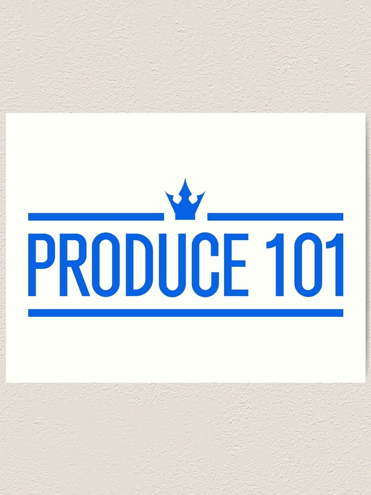 Alternate view of Produce 101 Logo Art Print