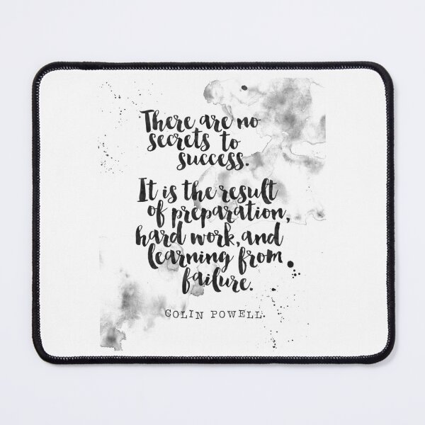 Item preview, Preparation, Hard Work, Learning from Failure - Colin Powell Quotes designed and sold by Buddhaport.