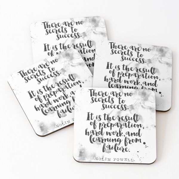 Item preview, Preparation, Hard Work, Learning from Failure - Colin Powell Quotes designed and sold by Buddhaport.