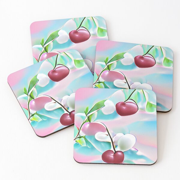 Aperçu de l'œuvre pastel cherries modern original art créée et vendue par Surrealarts727.
