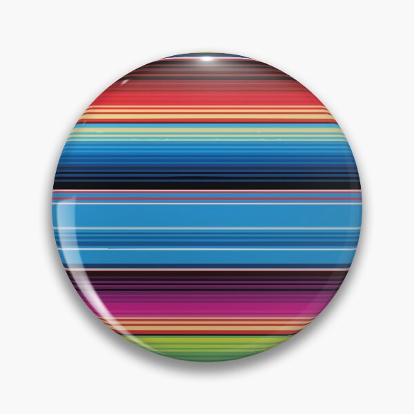 Item preview, Saltillo Mexican serape blanket vibrant latino stripes zarape southwest modern fiesta zerape designed and sold by T-Mex.