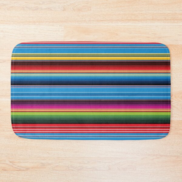 Item preview, Saltillo Mexican serape blanket vibrant latino stripes zarape southwest modern fiesta zerape designed and sold by T-Mex.