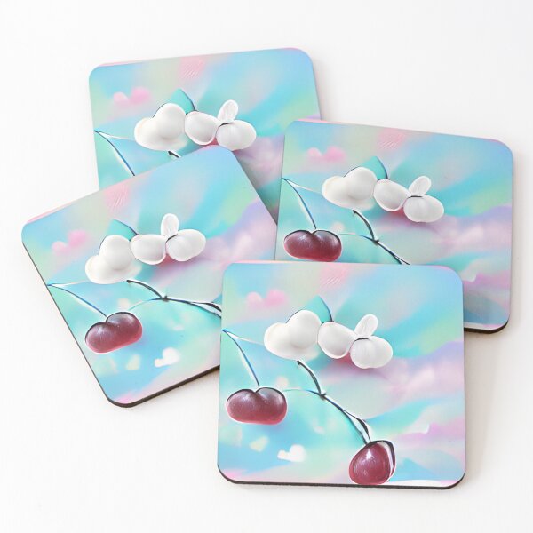 Aperçu de l'œuvre pastel cherries modern original art créée et vendue par Surrealarts727.