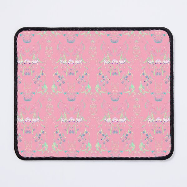 Item preview, Roscharch Bismuth Pink Glitch Floral Vaporwave Pattern designed and sold by sleepyrun.