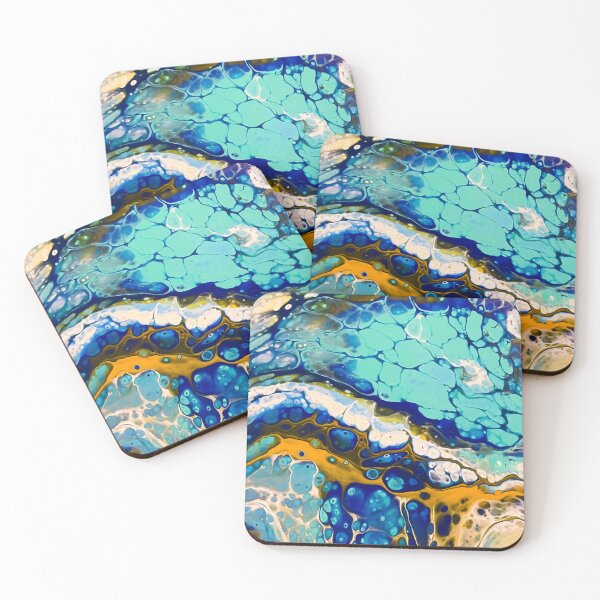 Item preview, Flow 2 Trippy Acrylic Pour Art designed and sold by cjpours.