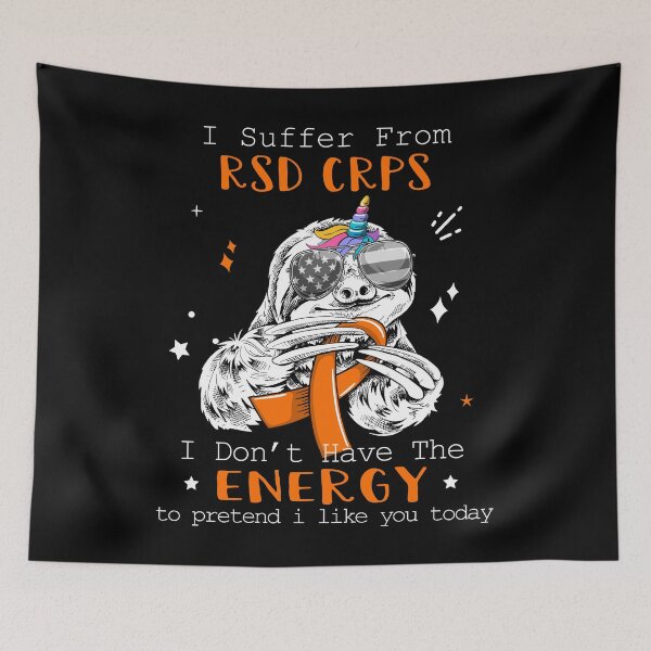 Item preview, Funny Sloth I Suffer From RSD CRPS designed and sold by Kohend.